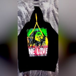 Bob Marley hoodie, brand new only worn once, size M